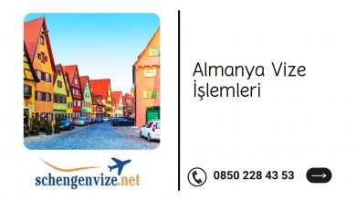 Almanya vize işlemleri