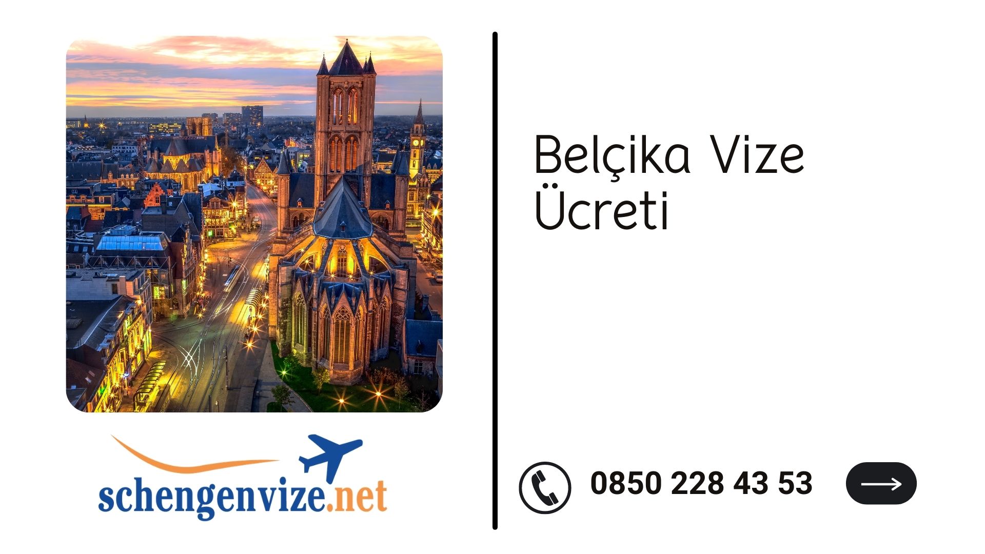 Belçika Vize Ücreti 2021