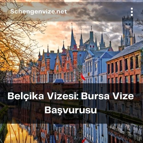 Belçika Vizesi: Bursa Vize Başvurusu