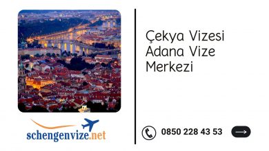 Çekya Vizesi Adana Vize Merkezi