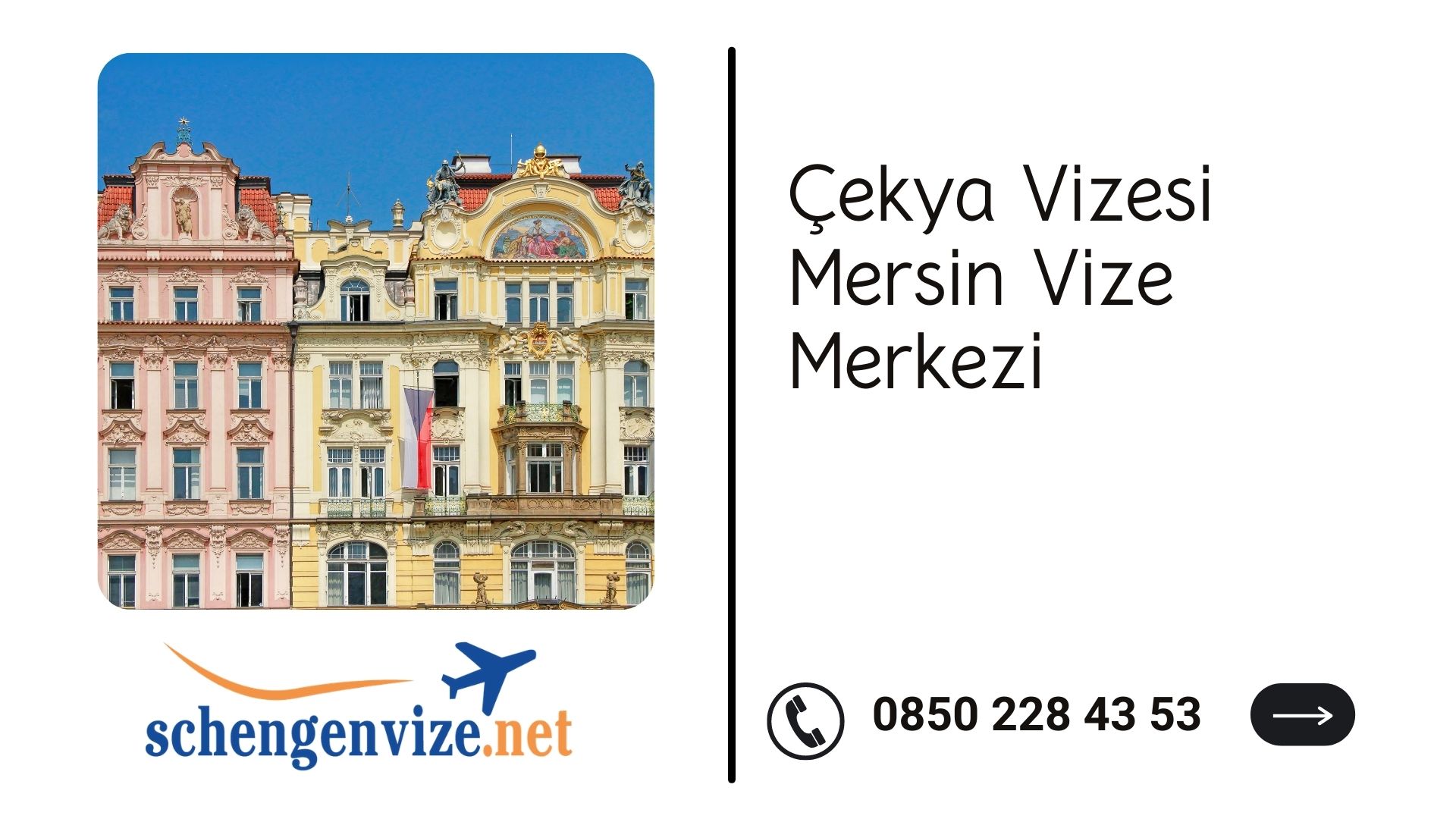 Çekya Vizesi Mersin Vize Merkezi