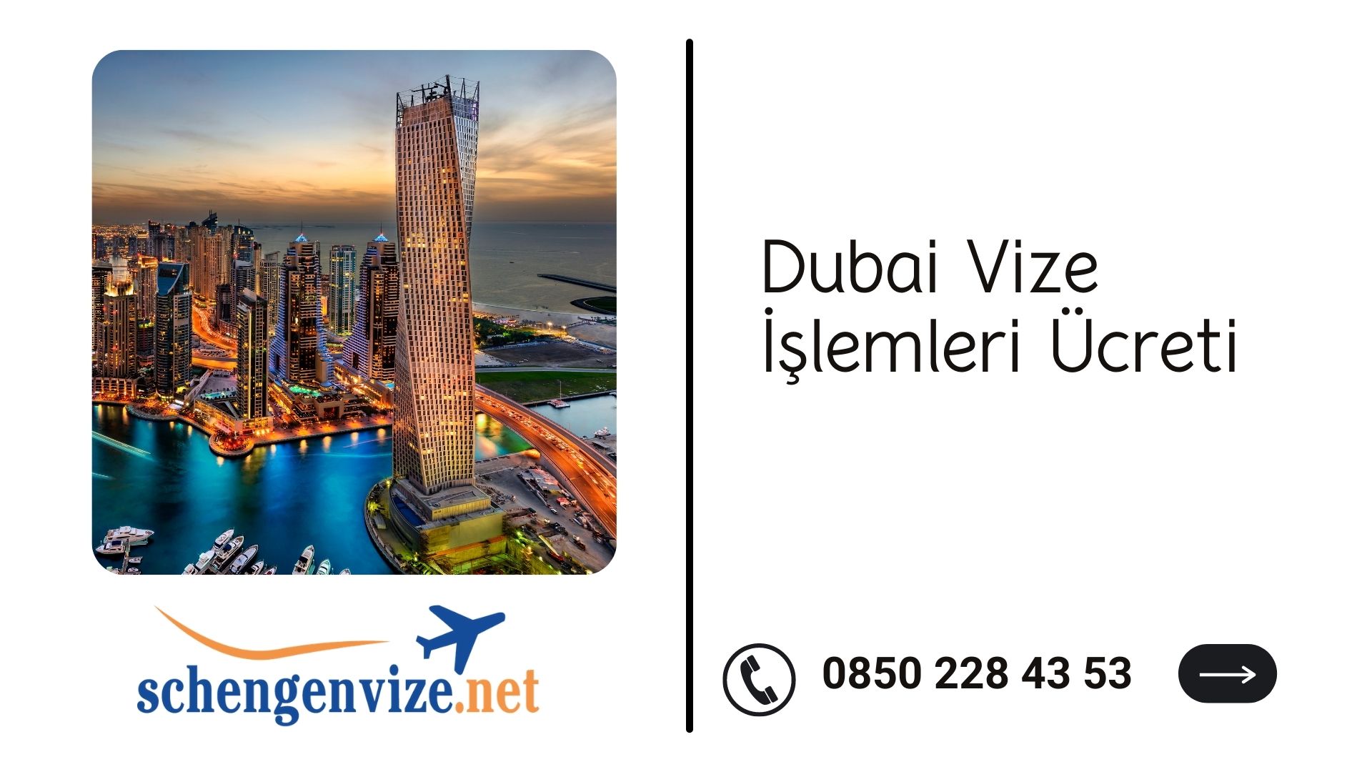 Dubai Vize İşlemleri Ücreti