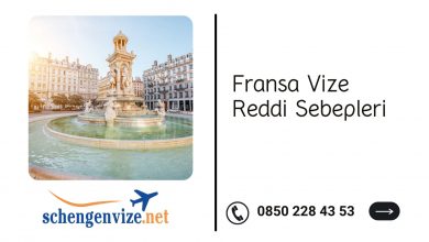 Fransa Vize Reddi Sebepleri