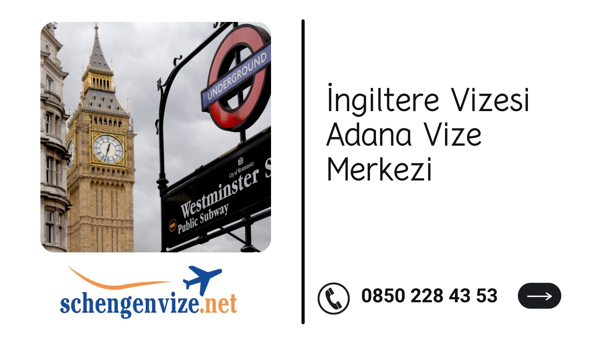 İngiltere Vizesi Adana Vize Merkezi