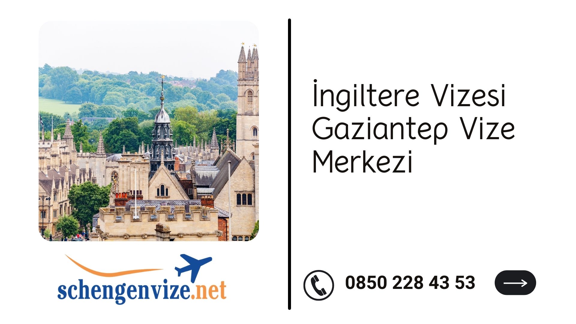 İngiltere Vizesi Gaziantep Vize Merkezi