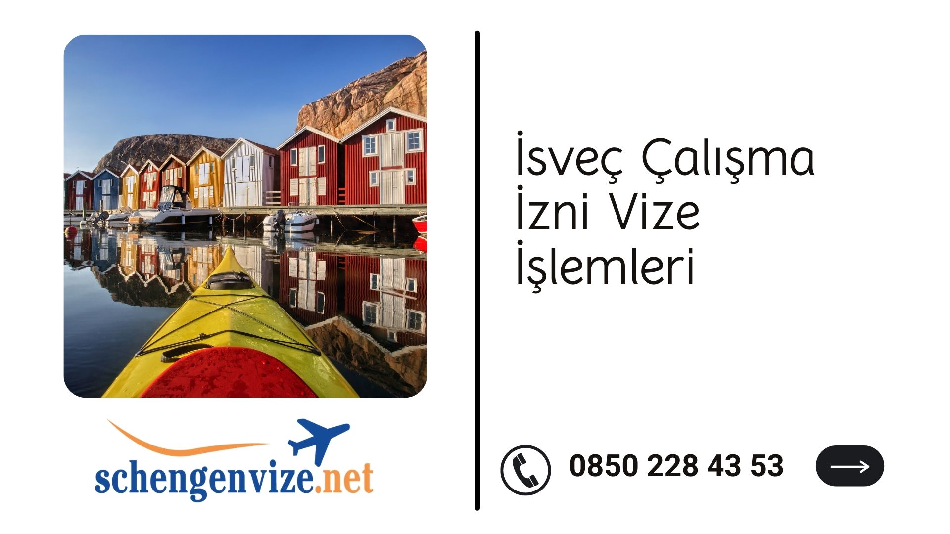 İsveç Çalışma İzni Vize İşlemleri