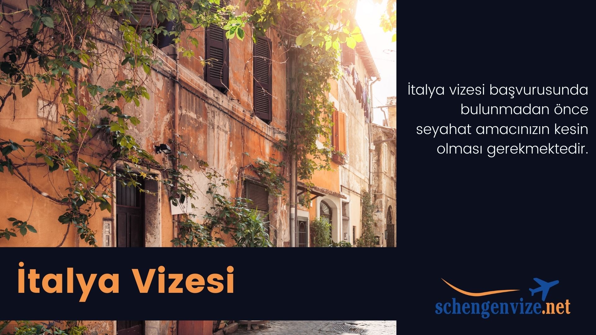 İtalya Schengen Vize İşlemleri