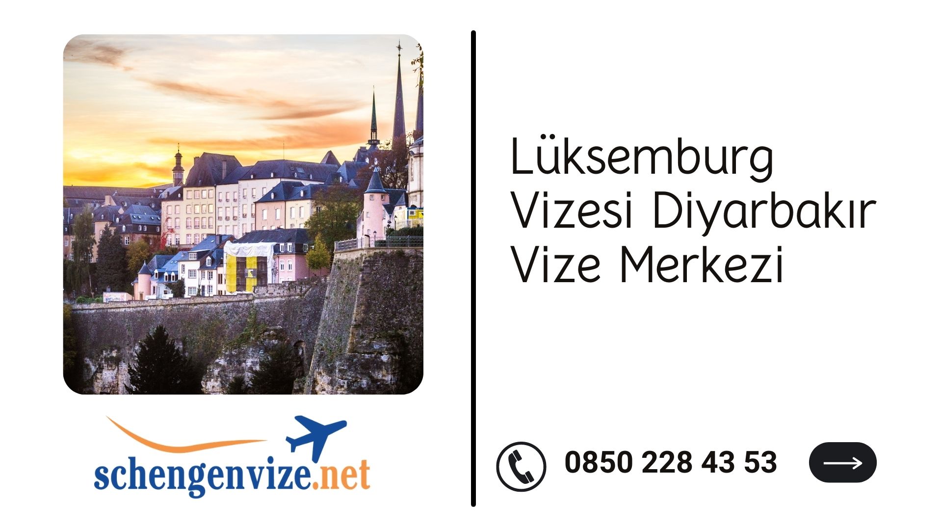 Lüksemburg Vizesi Diyarbakır Vize Merkezi