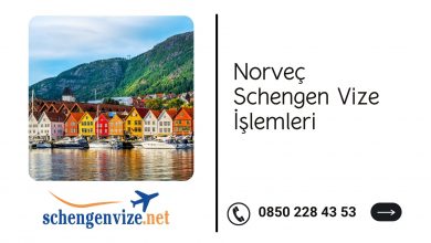 Norveç Schengen Vize İşlemleri