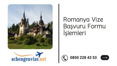 Romanya Vize Başvuru Formu İşlemleri