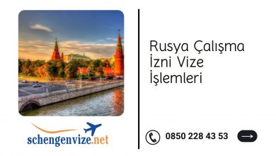 Rusya Çalışma İzni Vize İşlemleri