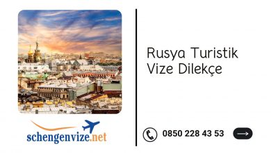 Rusya Turistik Vize Dilekçe