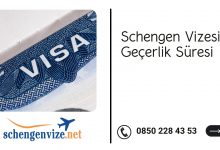 Schengen Vizesi Geçerlik Süresi