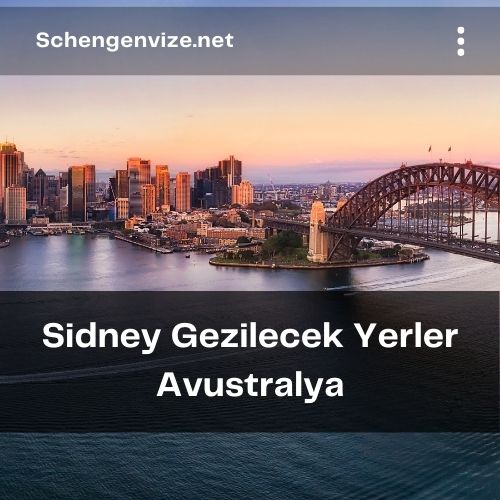 Sidney Gezilecek Yerler Avustralya