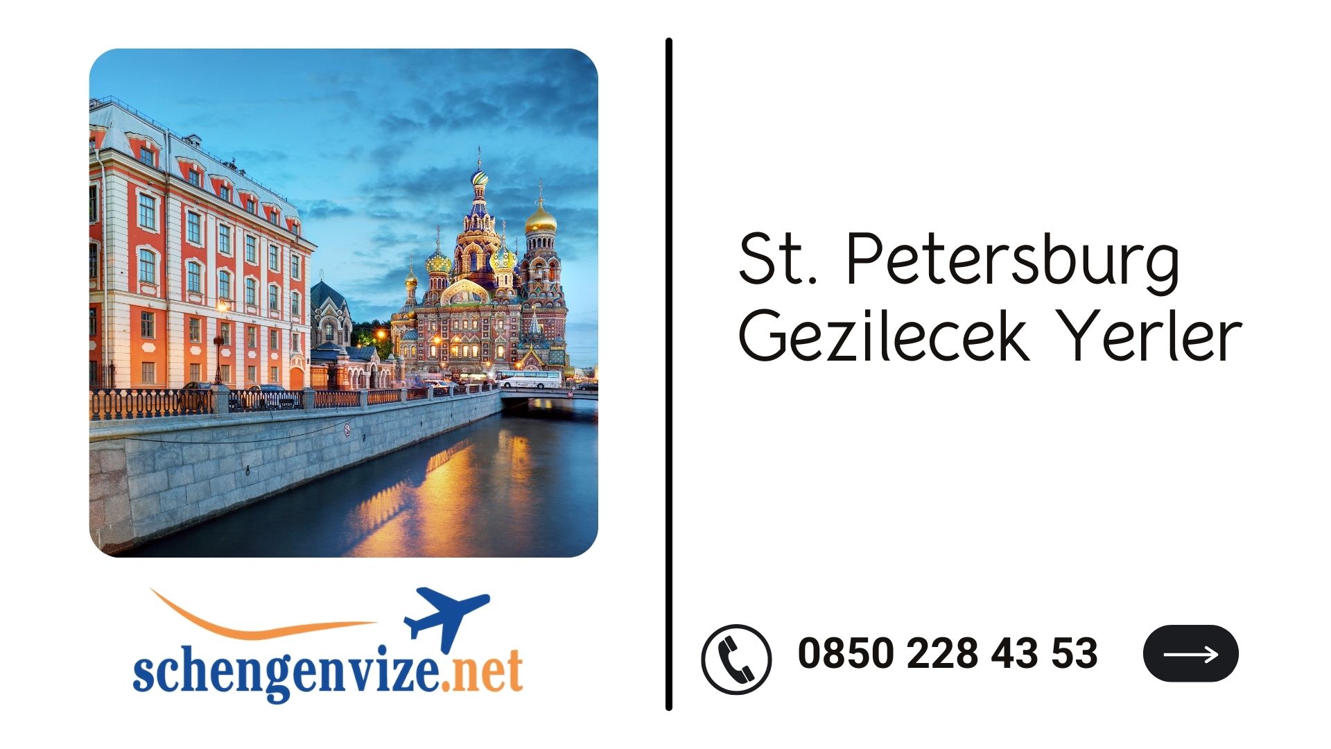 St. Petersburg Gezilecek Yerler