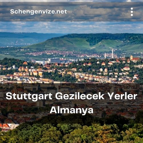 Stuttgart Gezilecek Yerler Almanya